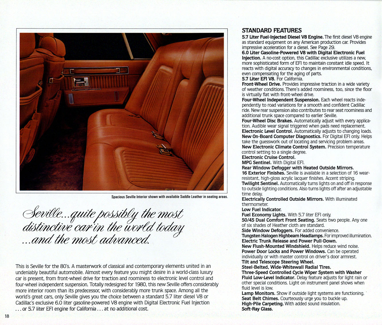 1980 Cadillac Brochure Page 30